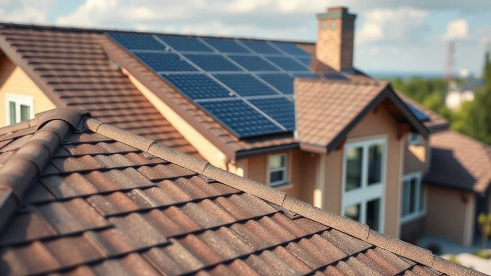 Harness the power of the sun with our Integrated Solar Roof Systems, designed for efficiency and sustainability.