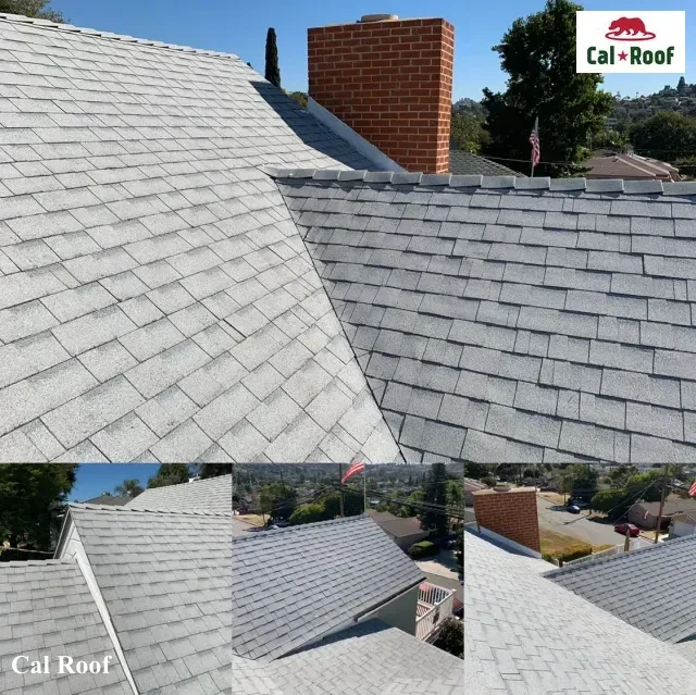 Newly Installed Asphalt Shingle Roof