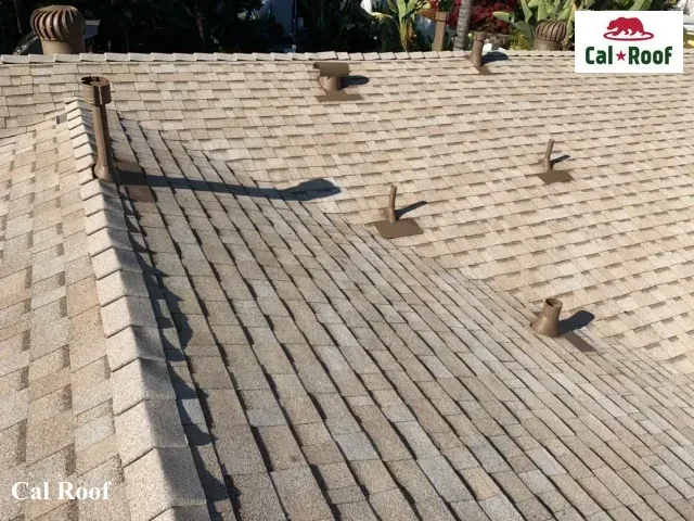 Newly Installed Asphalt Shingle Roof